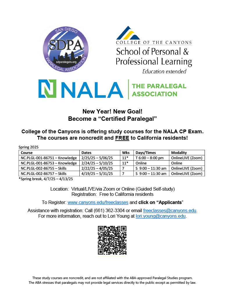 NALA CP Prep Course